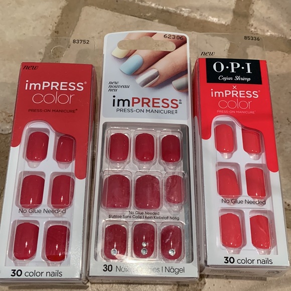 Impress, OPI & Kiss Press-On Nails Multiple Sets - Picture 2 of 6